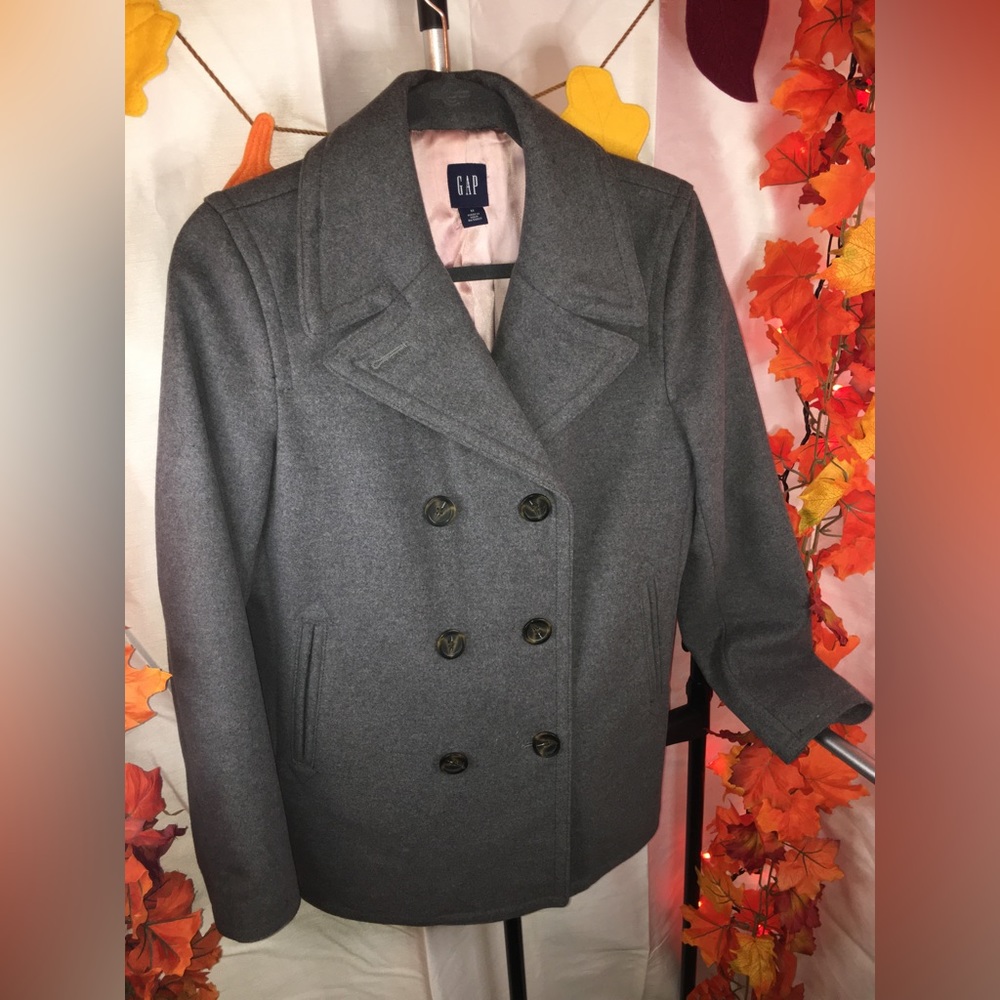 GAP | Women’s Gray Wool Jacket Coat